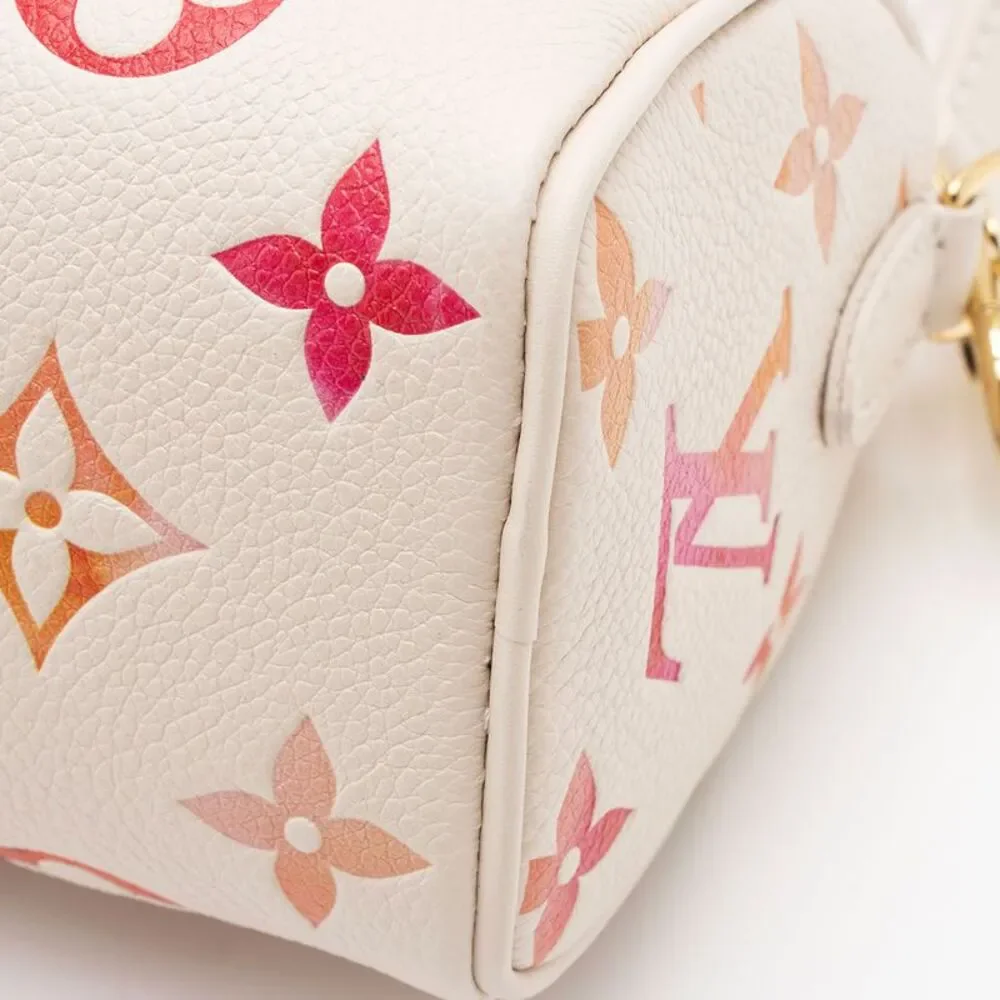 Louis Vuitton Monogram Empreinte Sunrise Nano Speedy Satchel - Picture 9 of 9